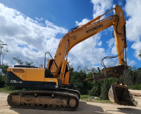 Excavadora Hyundai 220