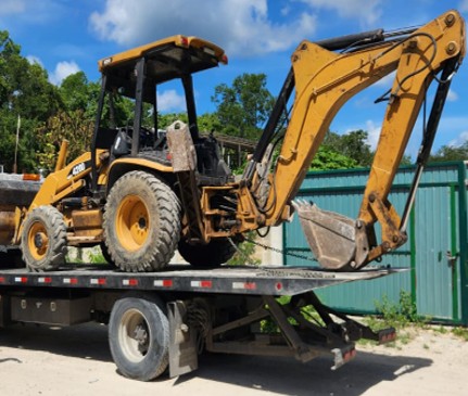 Retroexcavadora CAT 420D
